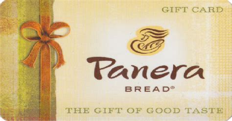 Panera Bread T Card Good Taste Red Ribbon Bow Restaurant Holiday No