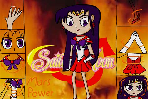 Mars Power Sailor Mars Sailor Moon Sailor