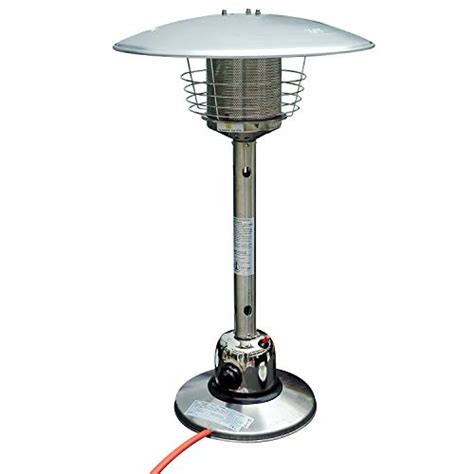 Homcom 4 Kw Stainless Steel Table Top Gas Patio Heater Silver Just