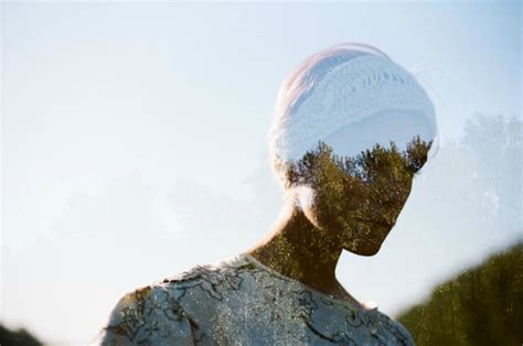 Double Exposures Of Nature Blooming Through Portraits Of Young Women