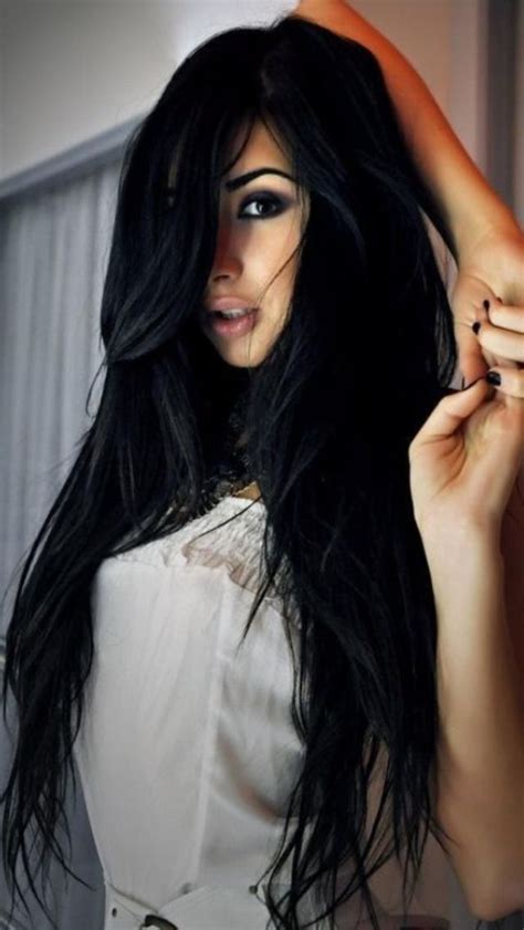 Perfect How To Style Long Black Hair Hairstyles Inspiration Stunning