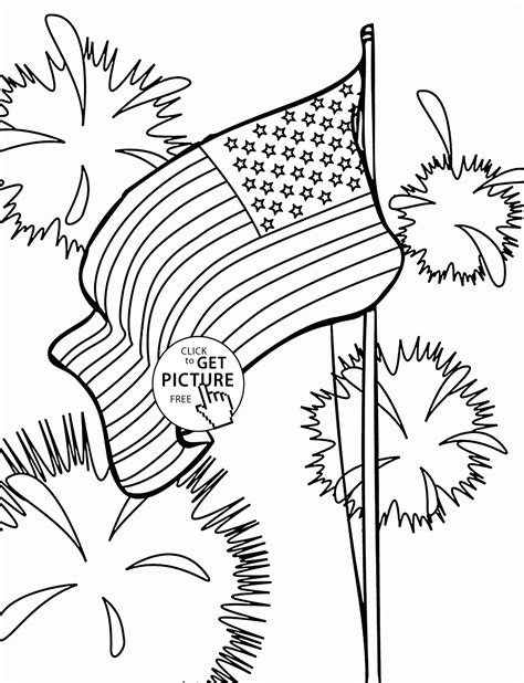 Summer 4th Of July Coloring Pages Coloring Pages