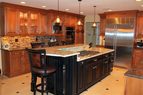 Traditional Kitchen With Black Island Kitchen Inspirations Award