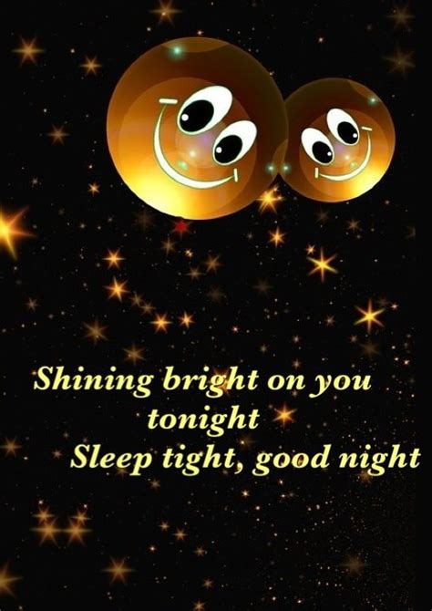 Shinning Bright On You Tonight Sleep Tight Good Night Good Night