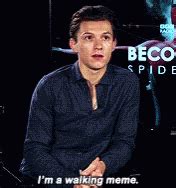 Tom holland is real spiderman. Tom Holland Spiderman GIF - TomHolland Spiderman Cute ...