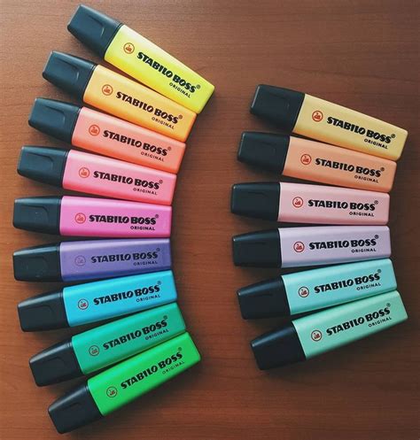 Im Not Obsessed With Stabilo Boss Highlighters At All Stabiloboss