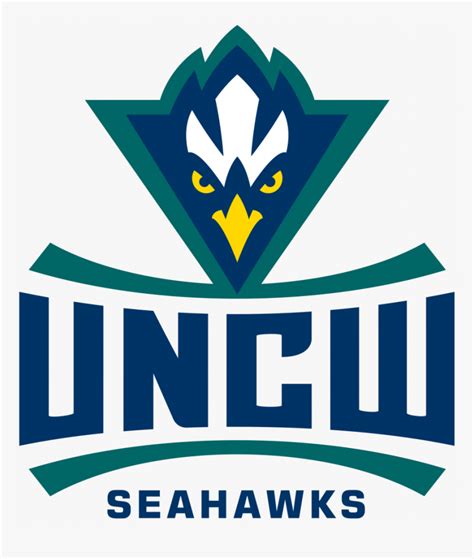 Uncw Seahawks Logo Hd Png Download Kindpng
