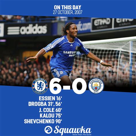 You are watching chelsea fc vs real madrid game in hd directly from the stamford bridge, london, england, streaming man city. On this day: in 2007, chelsea thrashed man city 6-0 at ...