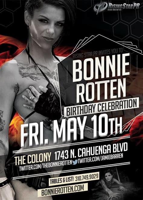 Bonnie Rotten Pornstar Birthday At Colony Nightclu