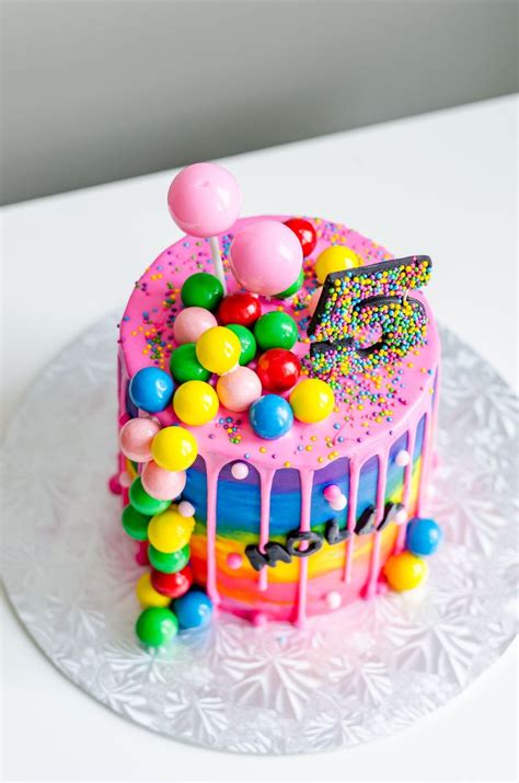 Bubblegum Cake Kidsbirthdayparty Kidspartyideas Partythemes