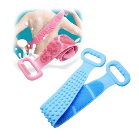 Bath Scrubber Belt And Brush Silicone Body Back Scrubber For Personal Rectangular At Rs 55