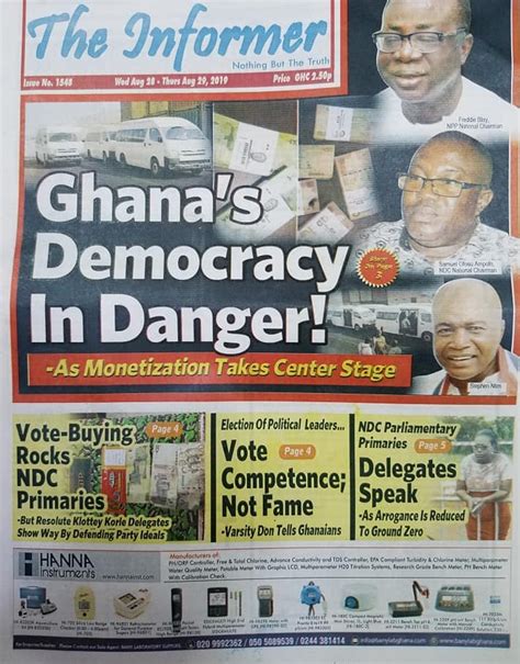 News Today Headlines Ghana News Today Newspaper Headlines 13th June