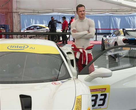 Actor Michael Fassbender Pursuing His Driving Ambition