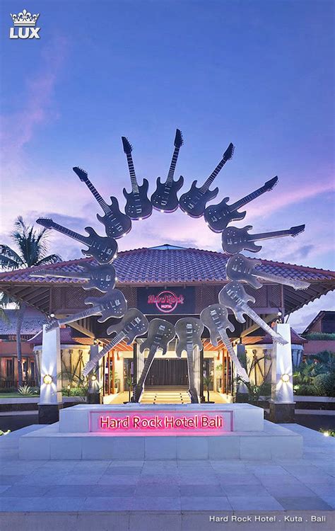Welcome To Hard Rock Hotel Bali Nestled Against The Shores Of Balis Famed Kuta Beach On An