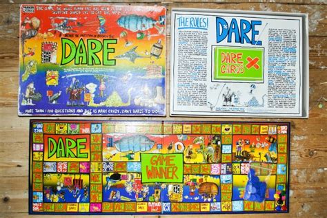 Vintage Dare Board Game In Original Box By Kenner Parker Tonka Uk