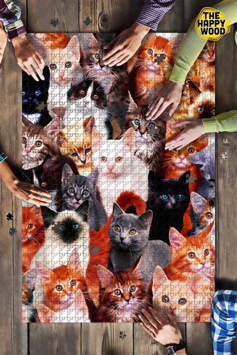 Cats Jigsaw Puzzles The Happy Wood