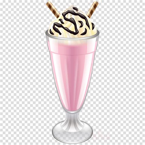 Download High Quality Ice Cream Sundae Clipart Milkshake Transparent
