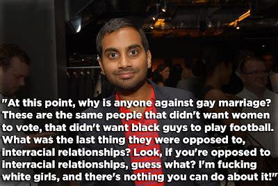 Joe My God Aziz Ansari On Gay Marriage