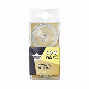 Tommee Tippee Closer To Nature Vari Flow Teats 0 Months