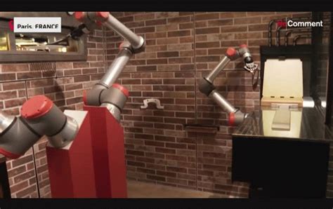 Par S Abrieron Por Primera Vez Una Pizzer A Atendida Por Robots Sabelo
