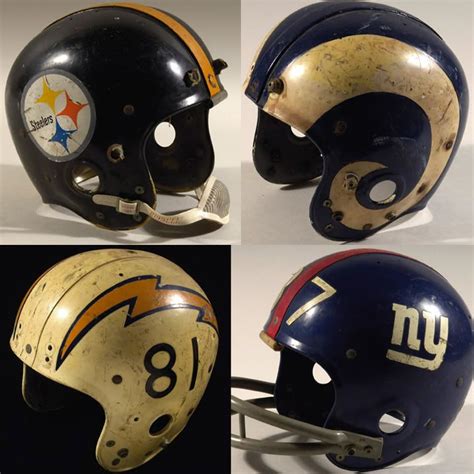 Vintage Nfl Football Helmets Football Vintage Football