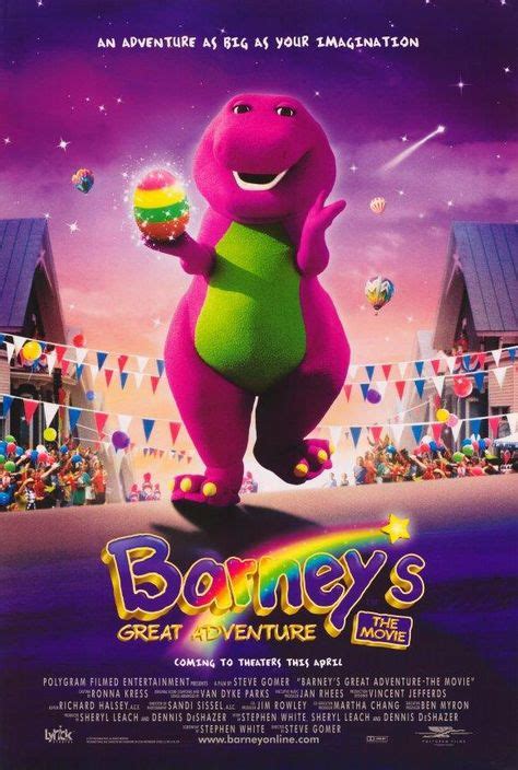 Barneys Great Adventure Childhood Memories Movie Posters Barney