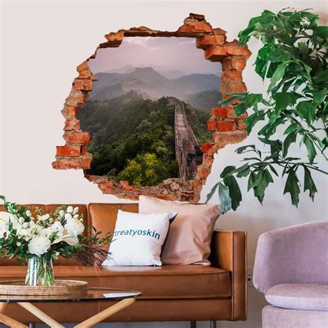 3d Wall Stickers Colombo The Chinese Wall Wall