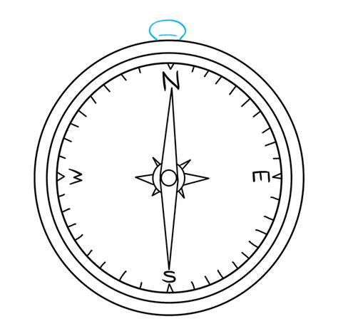 How To Draw A Compass On A Map Lomax Poccour