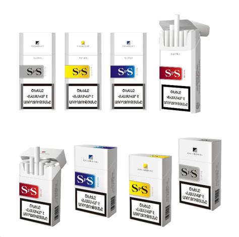 Tobacco Packets Sps King Size And Slim Cigarettes