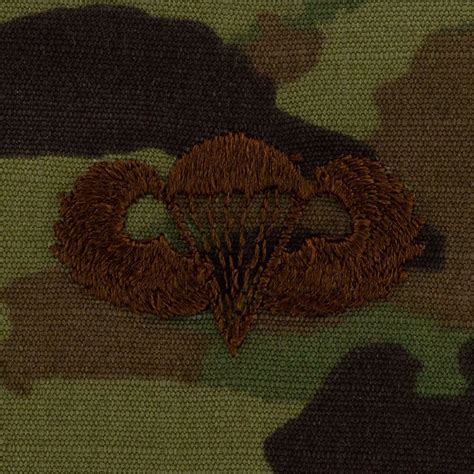 Air Force Parachutist Badges Embroidered Ocp Usamm