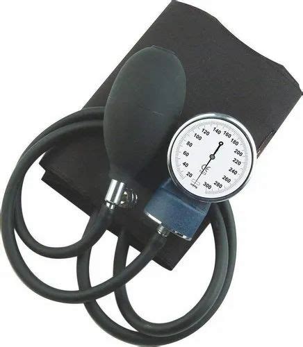 Mcp Manual Blood Pressure Monitor Sphygmomanometer Black Aneroid Bp