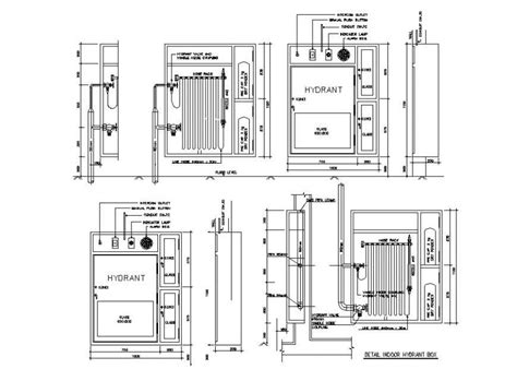 Hydrant Box Detail Drawing In Dwg Autocad File Cadbull