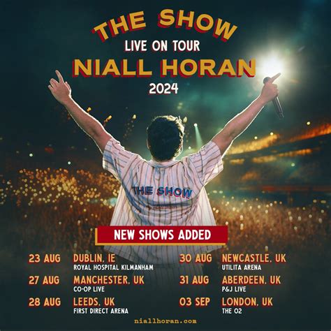 Niall Horan Announces New Uk And Ireland Dates For The Show Live On
