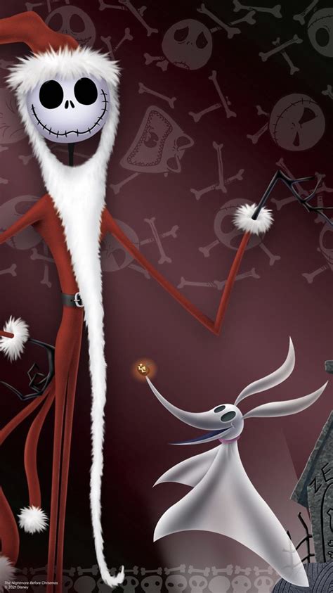 Fondo De Pantalla Navideño De Jack Skellington El Extraño Mundo De