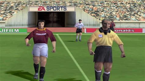 Fifa 2003 Ps1 Gameplay 4k60fps Youtube