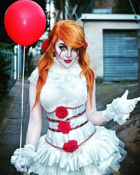do you want a balloon pennywise by jinxkittiecosplay pennywise itmovie2017 … scary