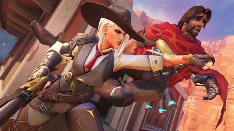 Overwatch New Hero Ashe Leader Of The Deadlock Gang Is A Rebellious