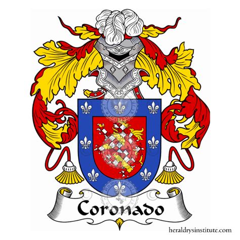 Coronado familia heráldica genealogía escudo Coronado