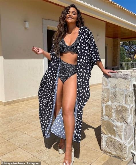 Jacqueline Jossa Shows Off Incredible Weight Loss In Spotted Bikini Before Modelling Swimsuits