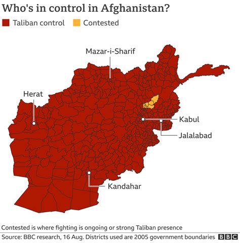 Taliban Control Map 2021 June Taliban No One Wants A Civil War In