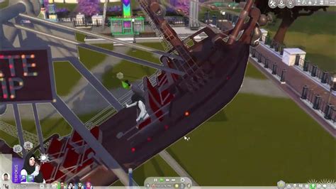 The Sims 4 Pirate Ship Ride Fuction Together Youtube