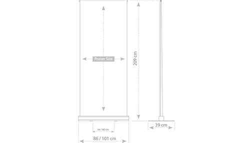Dimensions For A Roll Up Banner