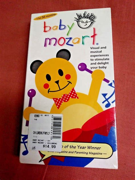 Baby Mozart Vhs 2000 Walt Disney Factory Sealed 632763000234 Ebay