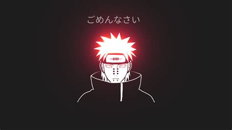 4800x2700 Naruto Pain Minimal 4800x2700 Resolution Wallpaper Hd Anime