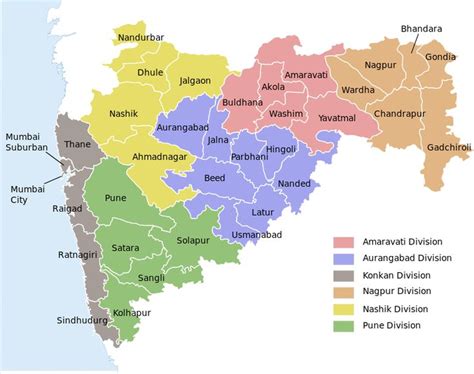 Konkan Is A Coastal Division Of Maharashtra State With Four Districts