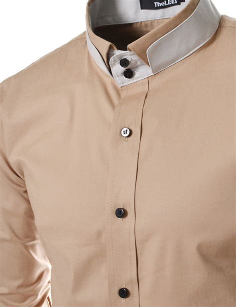 Thelees Unique Double Collar Shirts Dp B006n1jnas Refpd