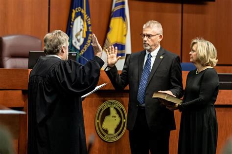 Political Newcomer Sworn In As Top County Official Local News