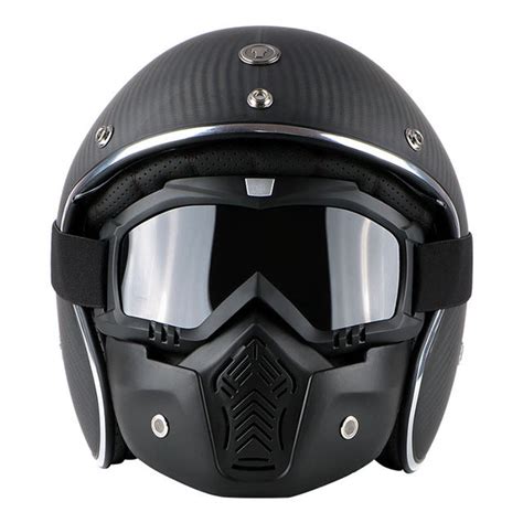 Vespa Helmet Motorcycle Vintage Scooter Helmets Open Face Visor Jet St