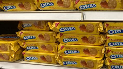 pumpkin spice oreos are back to sweeten late summer