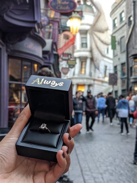 Harry Potter Engagement Ring Harry Potter Proposal Engagement Ring